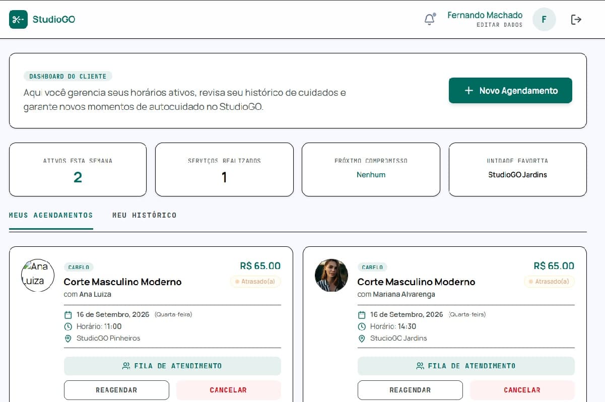 Área do Cliente